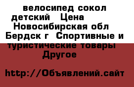 велосипед сокол детский › Цена ­ 2 000 - Новосибирская обл., Бердск г. Спортивные и туристические товары » Другое   